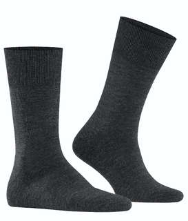 Falke Day Sock Airport PLUS (climate regulating+cushioning) anthracite grey Men - 1 Pair